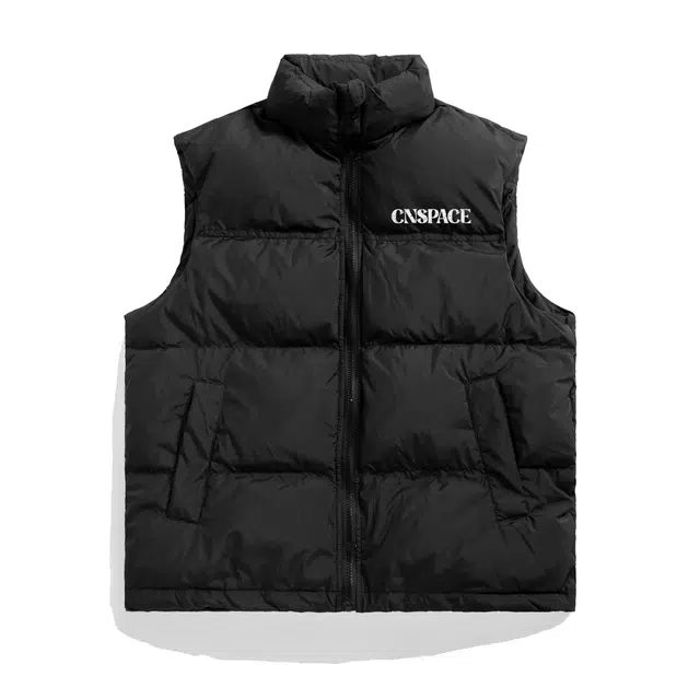 中国航天 美式复古休闲运动工装外穿宽松无袖防寒保暖加厚坎肩背心秋冬通勤居家面包服外套基础款纯色简约舒适百搭  羽绒马甲