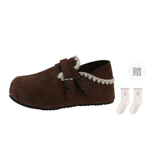 乐乐鱼 厚底时尚潮流简约百搭 休闲单鞋 女