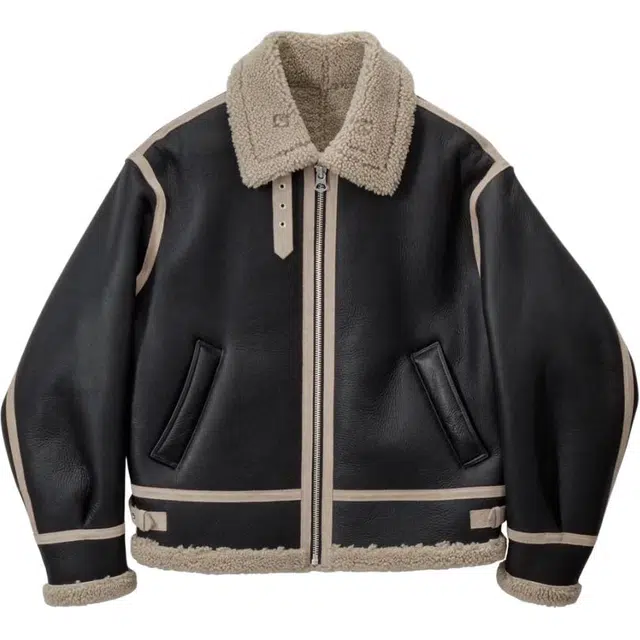 Graphpaper FW25 Sheep Mouton B-3 Flight Jacket