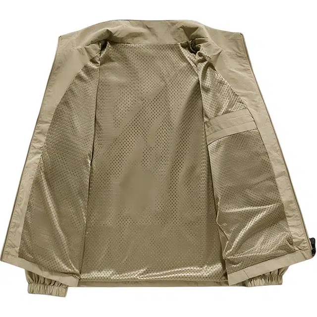 左岸 美式高街青少年港风潮牌韩版潮流休闲百搭大码男士外套设计立领宽松舒适小众学院风长袖上衣夹克 男款