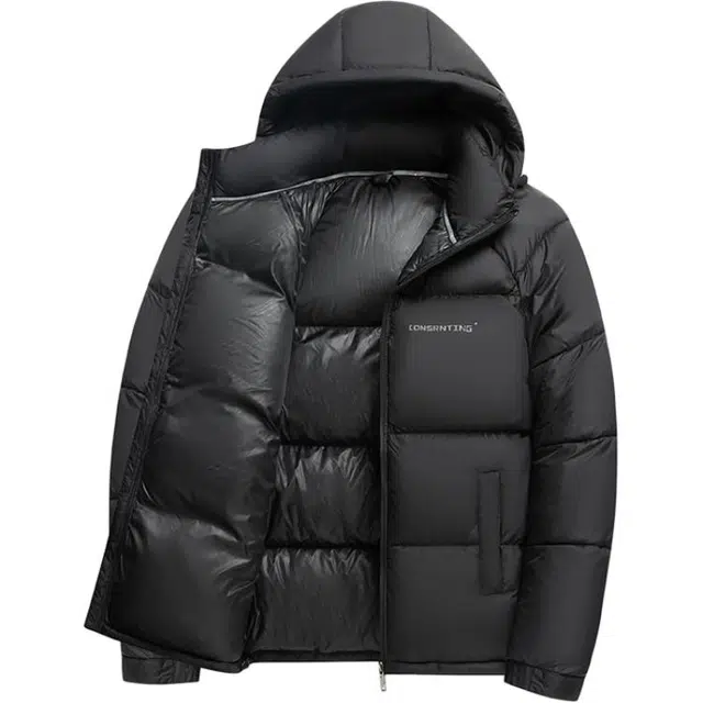 老爷车 男士连帽加棉加厚面包服棉衣休闲百搭潮流青年棉服外套 男款