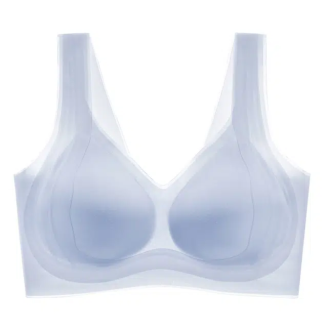 芬腾 无痕聚拢美背背心式一体固定杯香氛抗菌防走光内衣防下垂收副乳无钢圈宽肩带文胸 女款