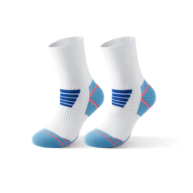 拾袜记 篮球袜子秋男毛巾底吸汗透气青少年实战训练专业运动长袜中筒袜 男款