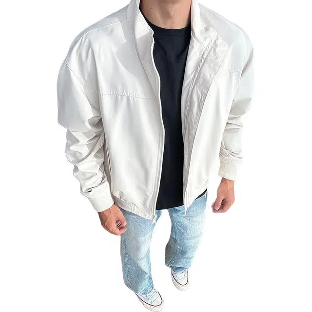 单爵 美式立领飞行外套男款秋季高级感软壳冲锋衣夹克 男女同款