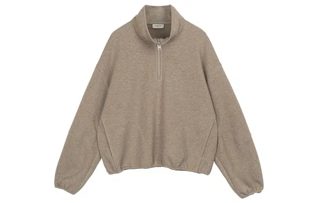 SIMPLE PROJECT *Stand Collar Hoodie