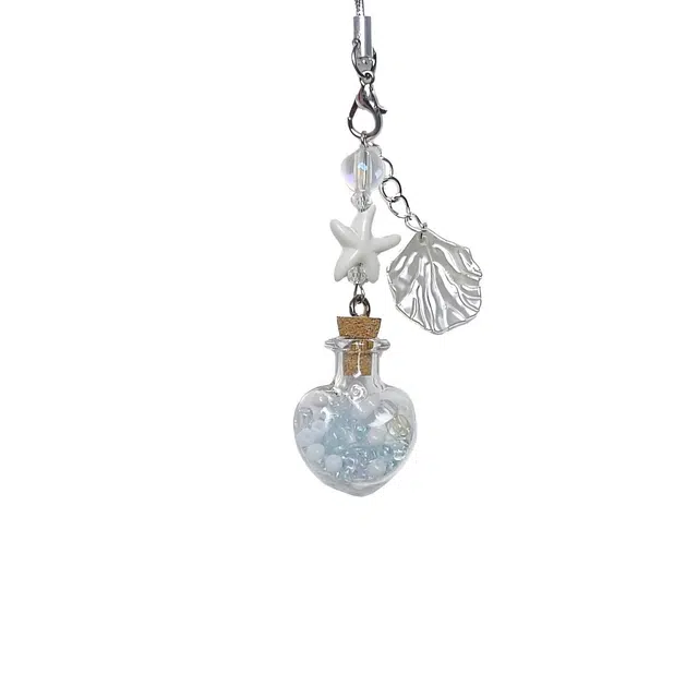 前方大荒野 海星许愿瓶星星漂流瓶精致时尚小清新 合金 挂件 男女同款情侣款