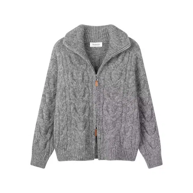 Fusheng Milard Short Zip Cardigan