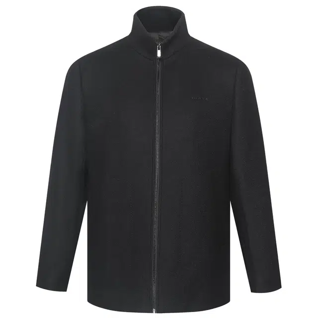 利郎 商务休闲立领质感简约百搭秋季毛呢大衣 男款