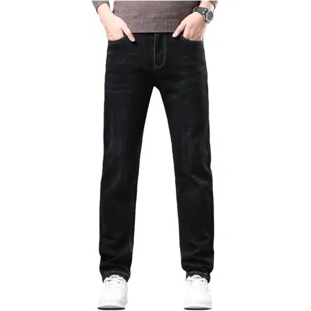 海尔斯 百搭时尚简约潮流舒适牛仔裤 男款