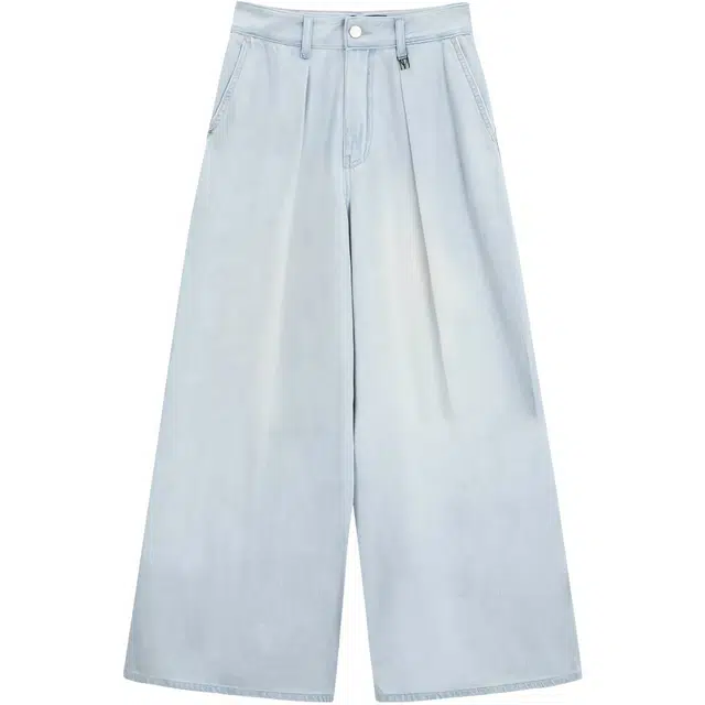 TREEMINGBIRD Wide Denim Pants Classic