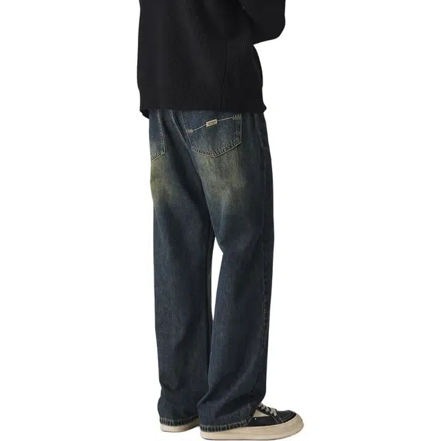 海尔斯 复古简约百搭潮流时尚牛仔裤 男款