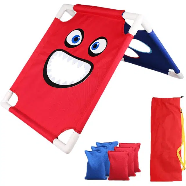 图米鱼 沙包板儿童游戏感统训练幼儿园亲子扔靶器材道具 户外 投掷套圈