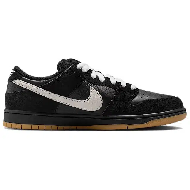 Nike Dunk SB LOW PRO Black SuedeWhiteGume