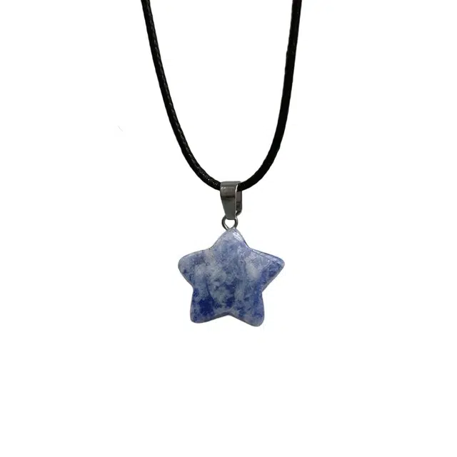 清脆小溪 蓝色星星简约小众设计感轻奢高级感时尚创意百搭个性潮流时髦精致日常通勤 树脂 挂件 男女同款情侣款