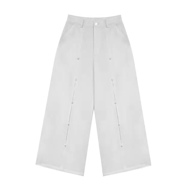 TREEMINGBIRD FWAW25 Rivet Slit Trouser