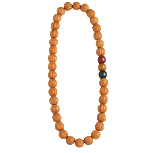 茂琼 新中式国潮复古简约设计文玩念珠文玩京八棱原籽配饰盘玩念佛珠手持百搭高级精品文玩#好运 猴头核桃 手串 男女同款情侣款