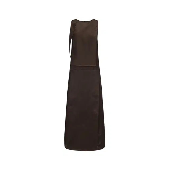 RUOHAN SABLE BROWN NISA DRESS AW25