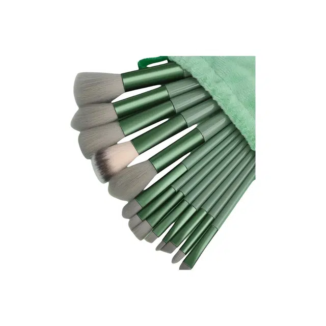 顽顽  化妆刷套装初学者散粉眼影唇遮瑕腮红粉底软毛美妆 便携