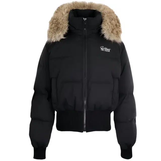 望莱仕 美式复古赫本风炸街连帽女冬季气质显瘦毛领短款潮棉服 女款