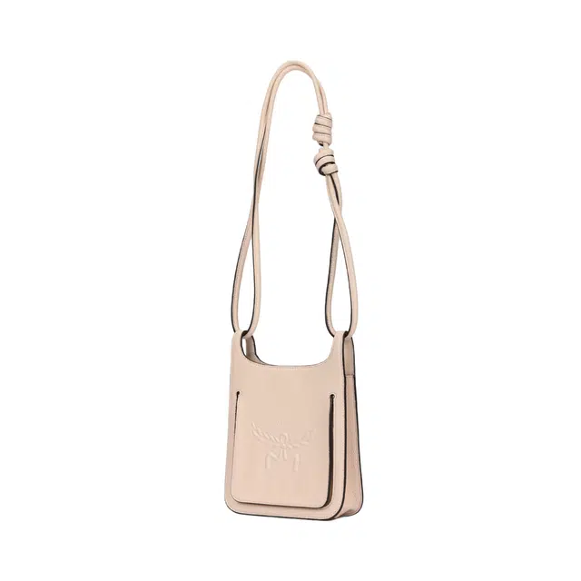 MCM HIMMEL LEATHER LOGO