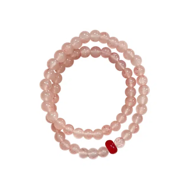 希遇 红颜  国潮新中式招财转运珠轻奢精致百搭小众简约#好运 琉璃 手串 男款