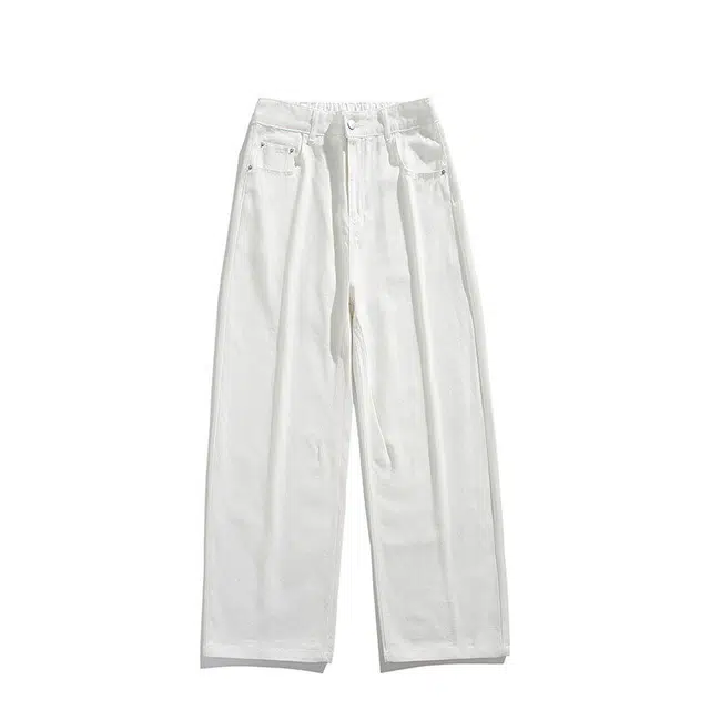 海尔斯 简约纯色舒适百搭阔腿休闲裤 男款