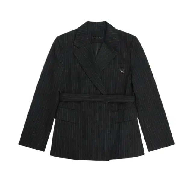 TREEMINGBIRD Belted Tailored Set-up Jacket