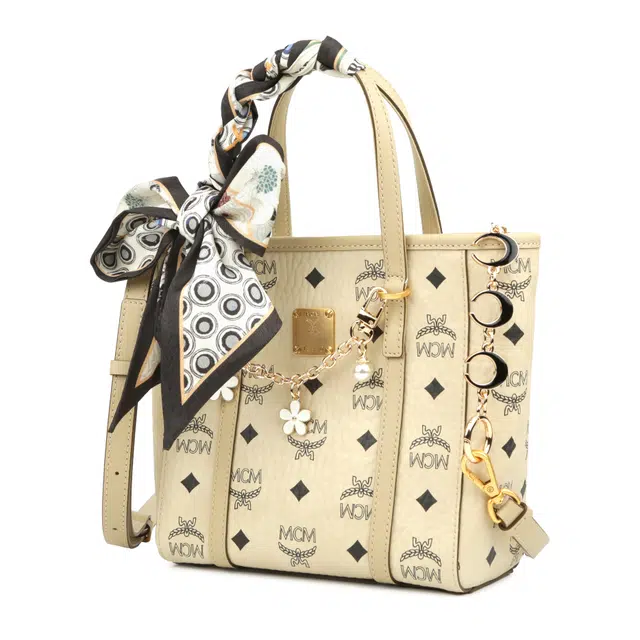 MCM Toni Visetos Tote