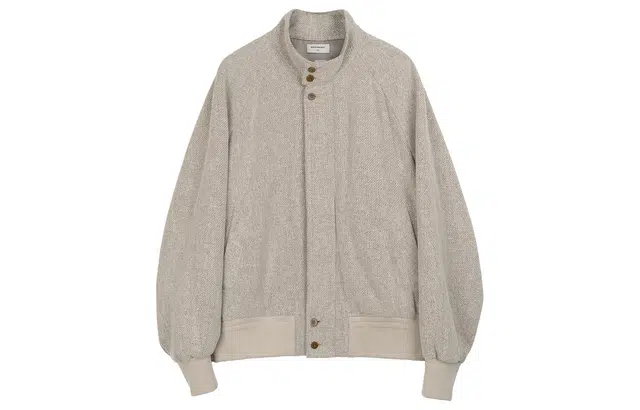 SIMPLE PROJECT *Linen Harrington Jacket