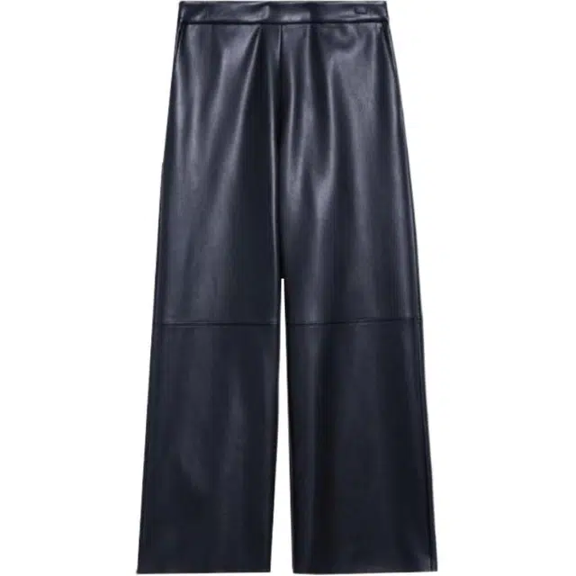MaxMara Wide Leg Casual Pants Black