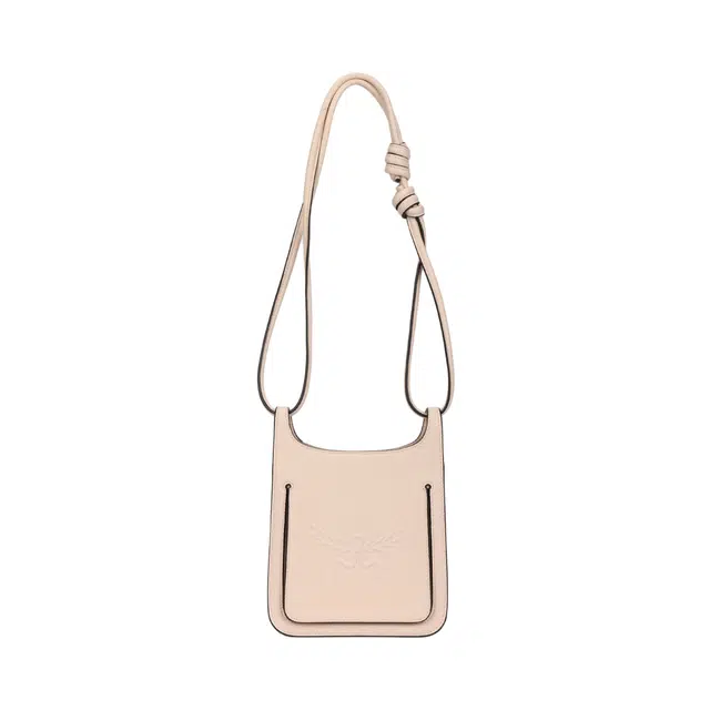 MCM HIMMEL LEATHER LOGO