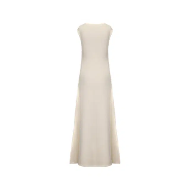 RUOHAN ECO WHITE FRANZ DRESS AW25