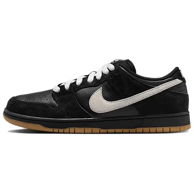 Nike Dunk SB LOW PRO Black SuedeWhiteGume
