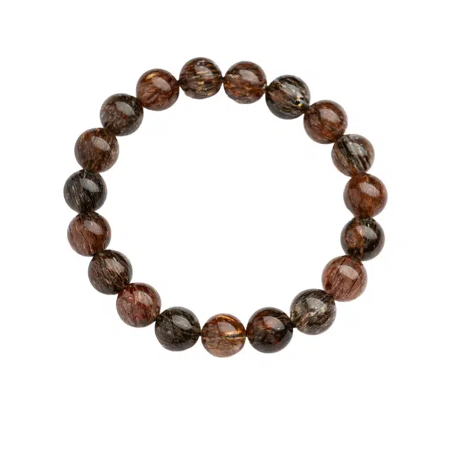 茂琼 万事顺遂好运连连招财纳福财源滚滚新中式国潮复古民族风文玩念珠单圈时尚潮流高级 超七 手串 男女同款情侣款