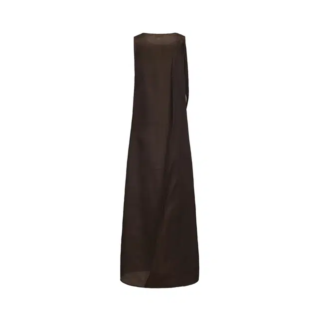 RUOHAN SABLE BROWN NISA DRESS AW25