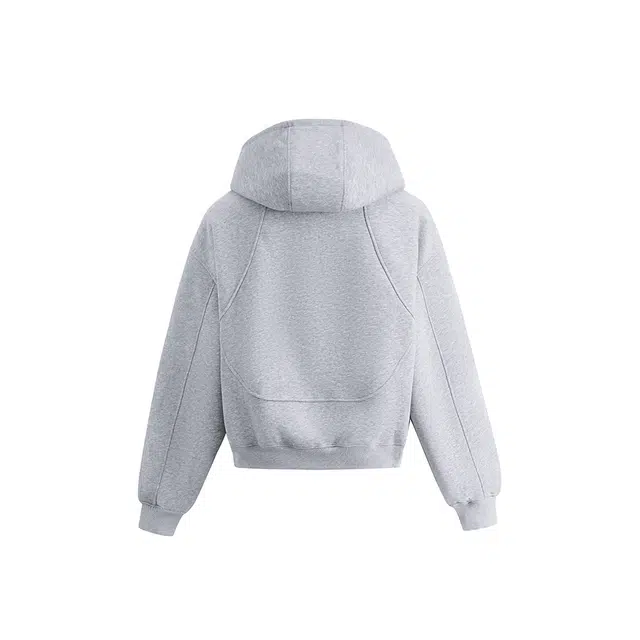 【dme】 潮牌美式高街重磅结构设计宽松连帽上衣外套男秋款时尚休闲情侣百搭中性卫衣帽衫 男女同款