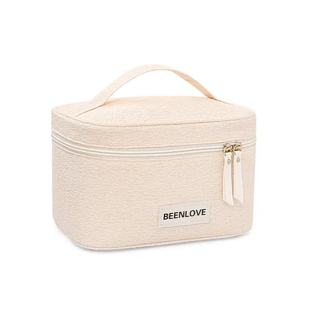 艾情草之恋新款手拿开盖化妆包小号便携包中包旅行收纳洗漱包 防尘收纳便携