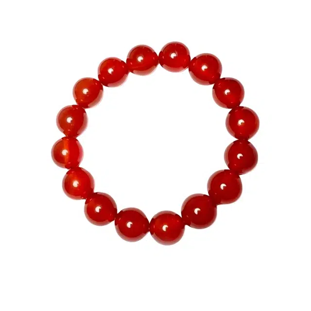 唐述 鸿运当头红红火火新中式招财纳福轻奢百搭精致高级本命年佛珠#好运 玛瑙 手串 男女同款情侣款