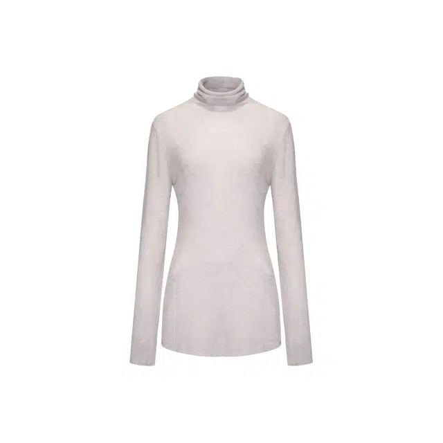 RUOHAN FOG FROST TURTLE NECK TOP AW25