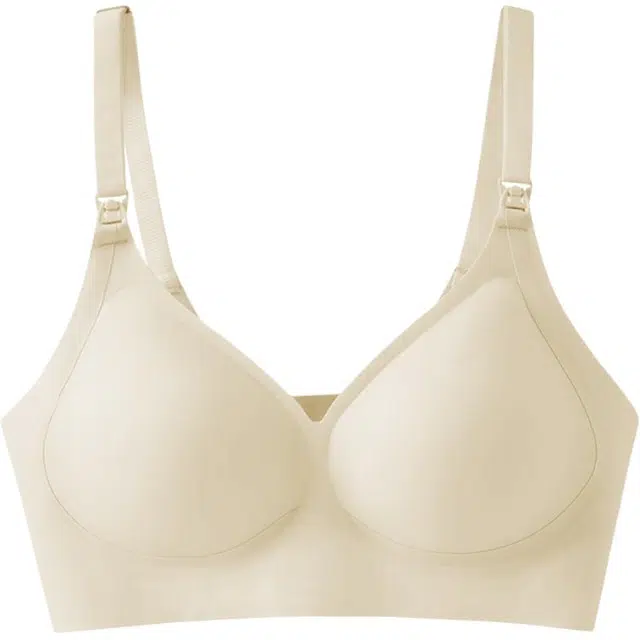 皇室品轩 哺乳内衣防下垂上开扣固定杯垫无痕聚拢侧收孕妇文胸 女款