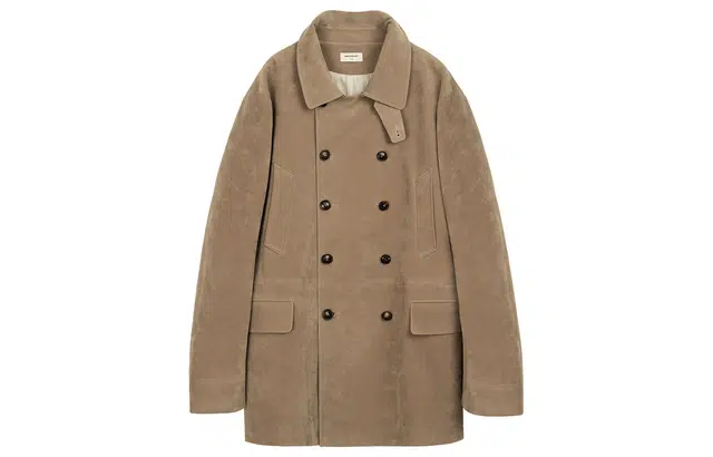 SIMPLE PROJECT *Suede Peacoat