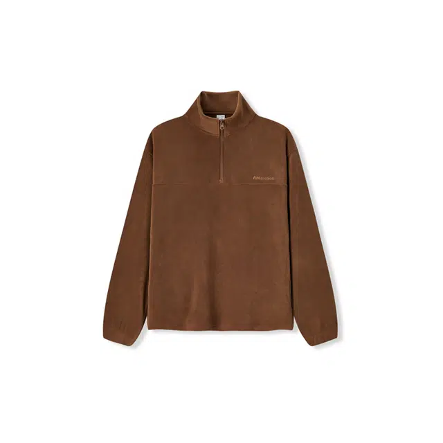 森马 摇粒绒半开襟卫衣 男款