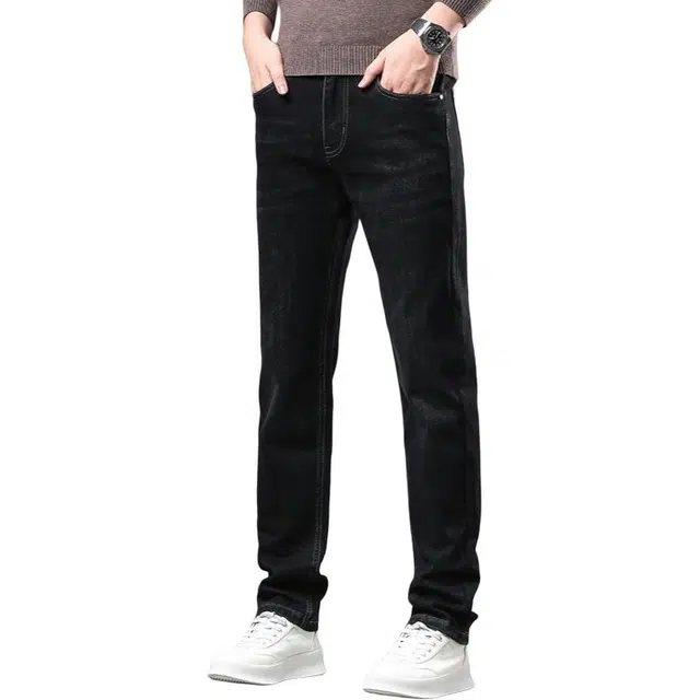 海尔斯 百搭时尚简约潮流舒适牛仔裤 男款