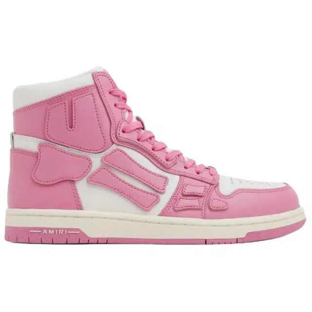 AMIRI Skel-Top Hi Pink White
