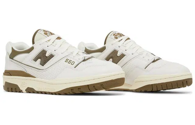 Aimé Leon Dore x New Balance 550 White Brown