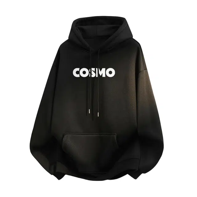 都市丽人 学院风纯色连帽套头宽松休闲百搭柔软舒适卫衣打底衣 男女同款