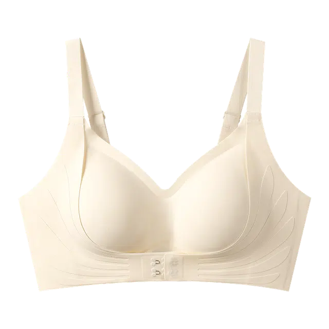 欧迪芬 无痕前扣防震设计内衣零感软支撑固定立体杯型亲肤透气舒适高颜值隐形聚拢无钢圈抗下垂文胸 女款