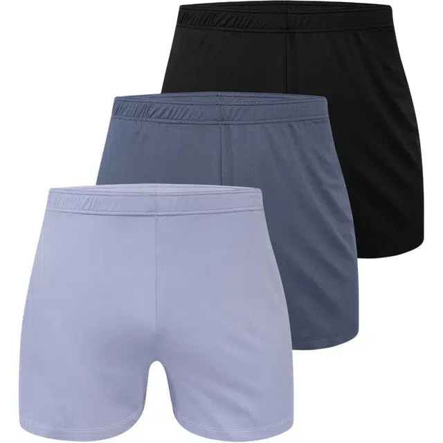 富贵鸟 时尚简约运动居家保暖吸湿排汗抗菌速干平角内裤 男款