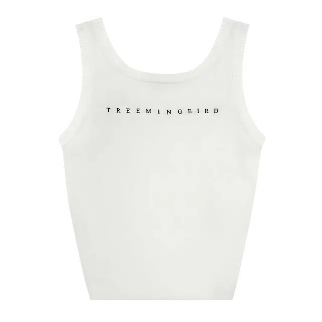 TREEMINGBIRD LogoKnitSleeveless