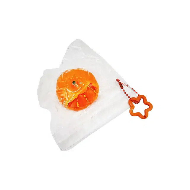 欧伊莲 幸运橘子 解压发泄卡通软回弹有趣玩具 捏捏乐按按乐